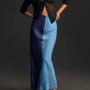 NWT Anthropologie Tilda Maxi Slip Skirt
